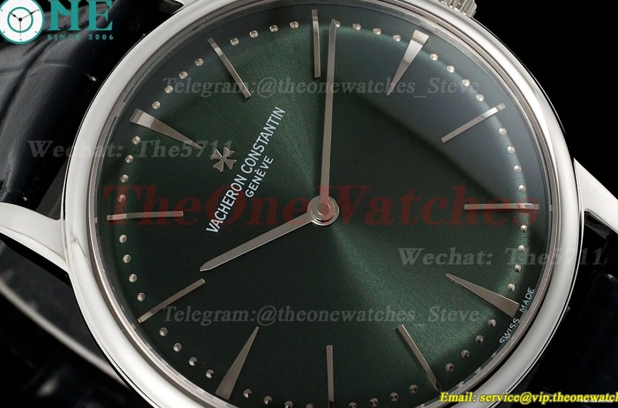 MY9015 KZF LE Dial Patrimony Green SS 81180 0210